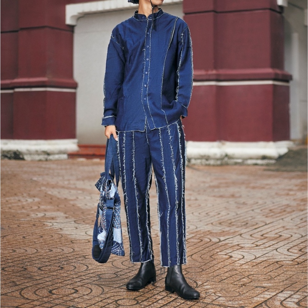 Local Brand Unique Denim Pants
